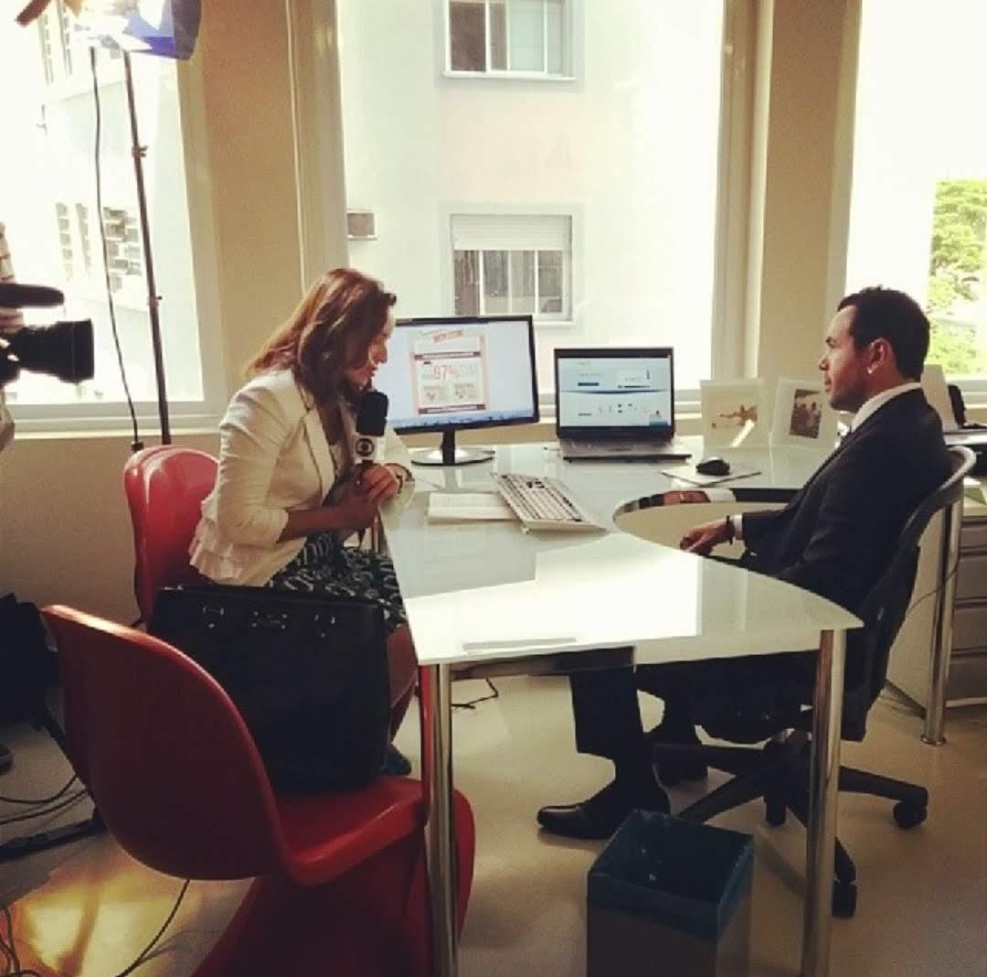 José Jarbas em entrevista na TV Globo sobre o eCRM123